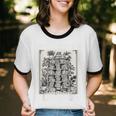 Read Books Stay Weird Introvert Book Lover Book Unisex Cotton Ringer T-Shirt