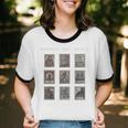 Respect The Locals Cryptid Mothman Hiking Bigfoot Introverts Unisex Cotton Ringer T-Shirt Respect The Locals Cryptid Mothman Hiking Bigfoot Introverts Unisex Cotton Ringer T-Shirt