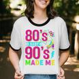 Retro 1980s 80's Baby 1990s 90's Made Me Nostalgia Vibes Unisex Cotton Ringer T-Shirt Retro 1980s 80's Baby 1990s 90's Made Me Nostalgia Vibes Unisex Cotton Ringer T-Shirt
