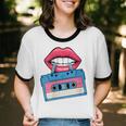 Retro 80s And 90s Cassette Perfect For Nostalgia Unisex Cotton Ringer T-Shirt Retro 80s And 90s Cassette Perfect For Nostalgia Unisex Cotton Ringer T-Shirt
