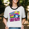 Retro Cassette Vintage 80s Nostalgia Unisex Cotton Ringer T-Shirt