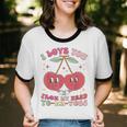Retro Cherry Love 90s Nostalgia Unisex Cotton Ringer T-Shirt Retro Cherry Love 90s Nostalgia Unisex Cotton Ringer T-Shirt