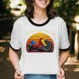 This Is How I Rolled Retro Toys Big Wheel Tricycle Nostalgia Unisex Cotton Ringer T-Shirt