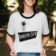Showtime Every Moment Cinema Nostalgia Film Buff Humor Unisex Cotton Ringer T-Shirt