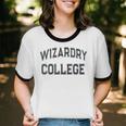 Silly Stay Away From Me WIZARDRY COLLEGE Introvert Unisex Cotton Ringer T-Shirt