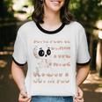 Skeleton Coffee Lover Introvert Unisex Cotton Ringer T-Shirt