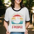 I Like Sloths And Maybe 3 People Sloth Introvert Vintage Unisex Cotton Ringer T-Shirt I Like Sloths And Maybe 3 People Sloth Introvert Vintage Unisex Cotton Ringer T-Shirt