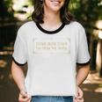 Slow Down I'm From The 1900s Premium Unisex Cotton Ringer T-Shirt