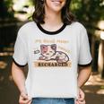 Social Meter Recharge Social Meter For Introverts Unisex Cotton Ringer T-Shirt