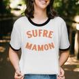 Another Sufre Mamon 80's Spanish Nostalgia Premium Tri-Blend Unisex Cotton Ringer T-Shirt