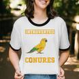 Sun Conure Introvert Parrot Bird Sun Conure Unisex Cotton Ringer T-Shirt Sun Conure Introvert Parrot Bird Sun Conure Unisex Cotton Ringer T-Shirt