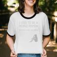 I Used To Be A People Person Introvert Unisex Cotton Ringer T-Shirt I Used To Be A People Person Introvert Unisex Cotton Ringer T-Shirt