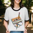Vintage Cassette Tape And Pencil Nostalgia Party 70s 80s 90s Unisex Cotton Ringer T-Shirt Vintage Cassette Tape And Pencil Nostalgia Party 70s 80s 90s Unisex Cotton Ringer T-Shirt