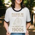Vintage Please Be Patient With Me I'm From The 1900s Cycle Unisex Cotton Ringer T-Shirt Vintage Please Be Patient With Me I'm From The 1900s Cycle Unisex Cotton Ringer T-Shirt