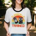 Vintage Retro Classically Trained Video Game 90s Nostalgia Unisex Cotton Ringer T-Shirt Vintage Retro Classically Trained Video Game 90s Nostalgia Unisex Cotton Ringer T-Shirt