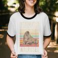 Walrus Lover Introvert Walrus Unisex Cotton Ringer T-Shirt
