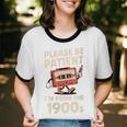 Women's Please Be Patient I'm From The 1900s Vintage Men Women Unisex Cotton Ringer T-Shirt Women's Please Be Patient I'm From The 1900s Vintage Men Women Unisex Cotton Ringer T-Shirt