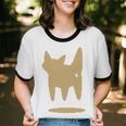 Yk2 Cat With Tomboy Tail 90s Nostalgia Downtown Indie Unisex Cotton Ringer T-Shirt Yk2 Cat With Tomboy Tail 90s Nostalgia Downtown Indie Unisex Cotton Ringer T-Shirt