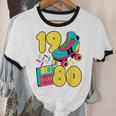 1980 Retro Raised In The 80s Old School Nostalgia Vibes Unisex Cotton Ringer T-Shirt