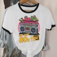 1980s 80s Reunion Nostalgia Memories Music School Grew Up Premium Tri-Blend Unisex Cotton Ringer T-Shirt