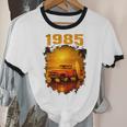 1985 Vintage Sunset Surf Truck Retro Beach Nostalgia Unisex Cotton Ringer T-Shirt 1985 Vintage Sunset Surf Truck Retro Beach Nostalgia Unisex Cotton Ringer T-Shirt