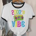 2000's Vibe Hip Hop Costume Early 2000s Party Nostalgia Unisex Cotton Ringer T-Shirt