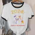 2024 Year Of The Introvert New Year Adventures Unisex Cotton Ringer T-Shirt 2024 Year Of The Introvert New Year Adventures Unisex Cotton Ringer T-Shirt