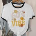 60's Vibe Vintage Nostalgia Mixtape Era 1960s Party Groovy Unisex Cotton Ringer T-Shirt 60's Vibe Vintage Nostalgia Mixtape Era 1960s Party Groovy Unisex Cotton Ringer T-Shirt
