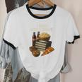 80's & 90's Nostalgia T- Shirt I Miss Movie Night Unisex Cotton Ringer T-Shirt