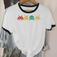 80s Video Game Vintage Nostalgia Retro Arcade Novelty Unisex Cotton Ringer T-Shirt