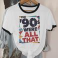The 90s Were All That – Retro 1990s Nostalgia Tee Unisex Cotton Ringer T-Shirt The 90s Were All That – Retro 1990s Nostalgia Tee Unisex Cotton Ringer T-Shirt
