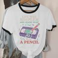 90s Baby Tired Millennial Burnout Nostalgia Parenting Unisex Cotton Ringer T-Shirt