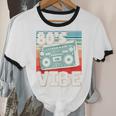 90's Vibe Vintage Style Cassette Tape Nostalgia 1990s Party Unisex Cotton Ringer T-Shirt 90's Vibe Vintage Style Cassette Tape Nostalgia 1990s Party Unisex Cotton Ringer T-Shirt