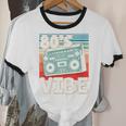 90's Vibe Vintage Style Cassette Tape Nostalgia 1990s Party Unisex Cotton Ringer T-Shirt 90's Vibe Vintage Style Cassette Tape Nostalgia 1990s Party Unisex Cotton Ringer T-Shirt