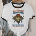 Over And Over Again Cowboys Western Nostalgia Movies Unisex Cotton Ringer T-Shirt