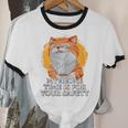 My Alone Time Is For Your Safety Coffee Lover Introvert Unisex Cotton Ringer T-Shirt