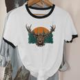More Answers While Hunting Introvert Hunter Antisocial Unisex Cotton Ringer T-Shirt