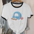 Anti-Social Club Homebody Introvert Hibernate Hermit Shyness Unisex Cotton Ringer T-Shirt