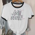 Anti Social Anti Social Club Introvert People Haters Unisex Cotton Ringer T-Shirt