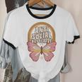 Anti-Social Introvert Butterfly Lover Unisex Cotton Ringer T-Shirt Anti-Social Introvert Butterfly Lover Unisex Cotton Ringer T-Shirt