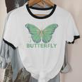 Anti-Social Introvert Butterfly Unisex Cotton Ringer T-Shirt Anti-Social Introvert Butterfly Unisex Cotton Ringer T-Shirt