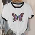 Antisocial Butterfly Aesthetic Introvert For Women Men Unisex Cotton Ringer T-Shirt Antisocial Butterfly Aesthetic Introvert For Women Men Unisex Cotton Ringer T-Shirt
