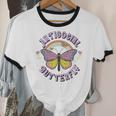 Antisocial Butterfly Groovy t For Introvert Men Women Girls Unisex Cotton Ringer T-Shirt Antisocial Butterfly Groovy t For Introvert Men Women Girls Unisex Cotton Ringer T-Shirt