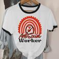 AntiSocial Worker Anti-Social Social Worker Introvert Unisex Cotton Ringer T-Shirt AntiSocial Worker Anti-Social Social Worker Introvert Unisex Cotton Ringer T-Shirt