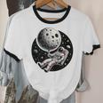 Astronaut Aesthetic Holding Moon Balloon Planets Introvert Unisex Cotton Ringer T-Shirt Astronaut Aesthetic Holding Moon Balloon Planets Introvert Unisex Cotton Ringer T-Shirt