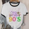 Back To The 90's Mixtape Era Nostalgia Retro 1990 90's Style Unisex Cotton Ringer T-Shirt