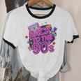 Back To The 90s Retro Nostalgia Unisex Cotton Ringer T-Shirt Back To The 90s Retro Nostalgia Unisex Cotton Ringer T-Shirt