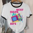 The Best Dads Are 80s Kids 80s Dad Nostalgia Unisex Cotton Ringer T-Shirt The Best Dads Are 80s Kids 80s Dad Nostalgia Unisex Cotton Ringer T-Shirt