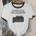 Bring Back Fax Machines Office Sarcasm Nostalgia Unisex Cotton Ringer T-Shirt