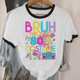 Bruh This Is My 80's Costume Nostalgia Mixtape 80s 90s Party Unisex Cotton Ringer T-Shirt Bruh This Is My 80's Costume Nostalgia Mixtape 80s 90s Party Unisex Cotton Ringer T-Shirt